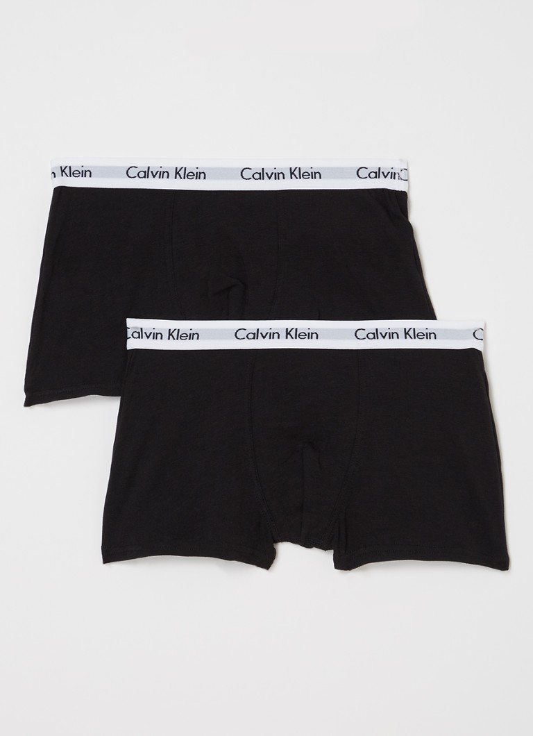 Calvin Klein Boxer Shorts with logo waistband in a 2-pack