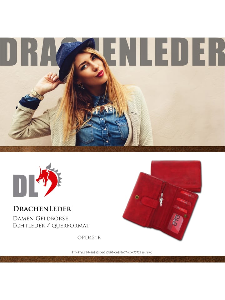 Old River Portemonnaie Leder Damen, Jugend Geldbörse günstig kaufen onesize
