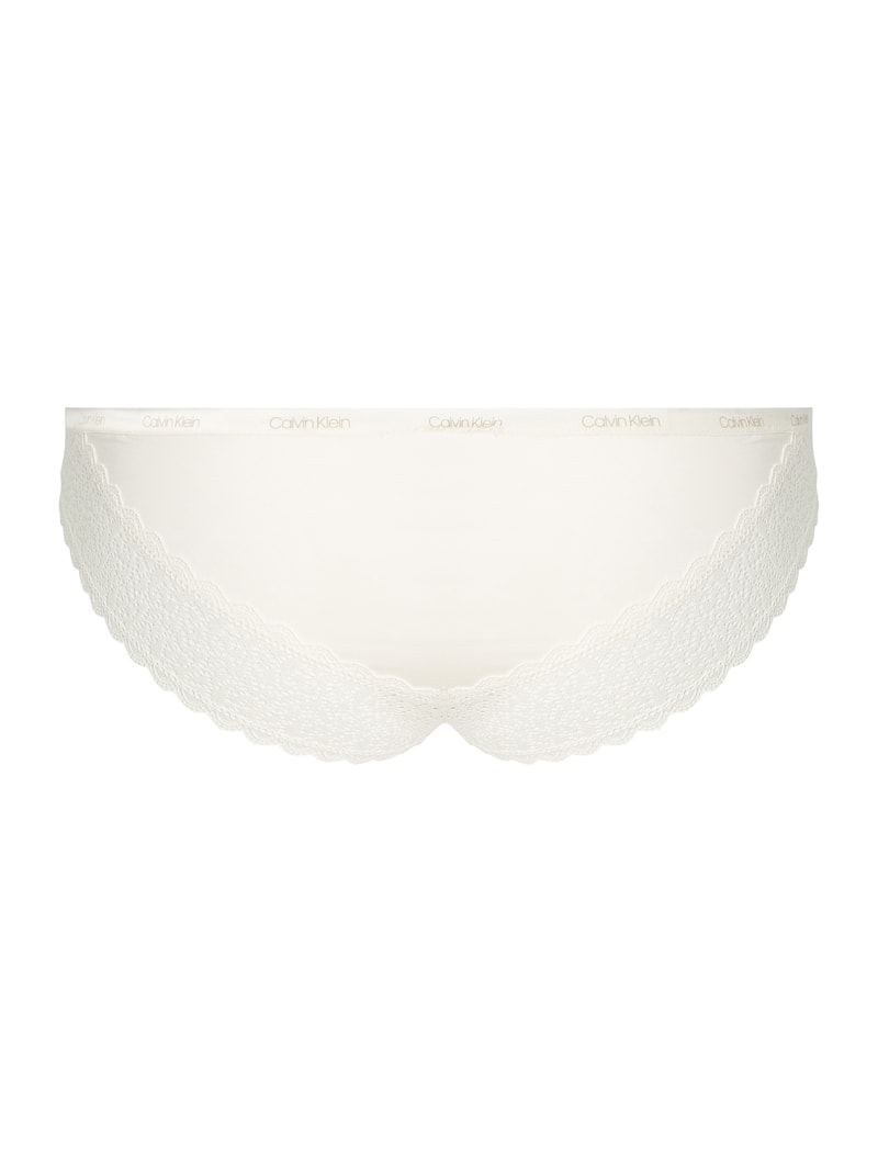 String mit Häkelspitze Modell 'FLIRTY' in offwhite
