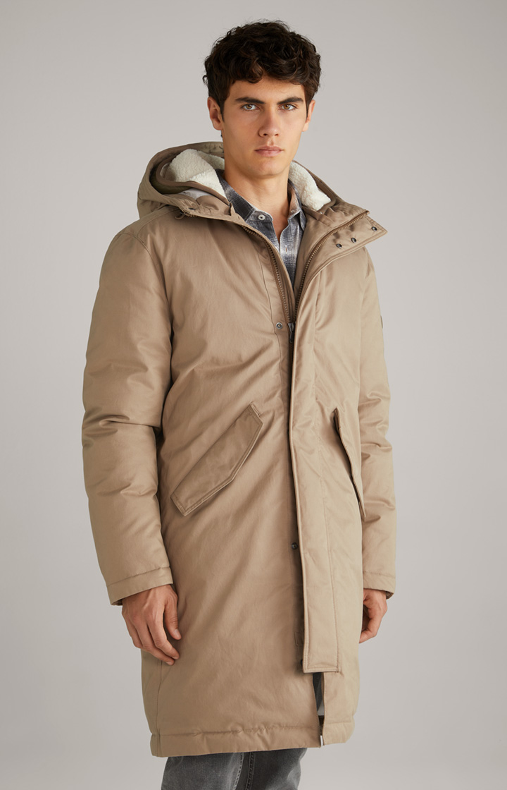 Parka Parko in Dunkelbeige