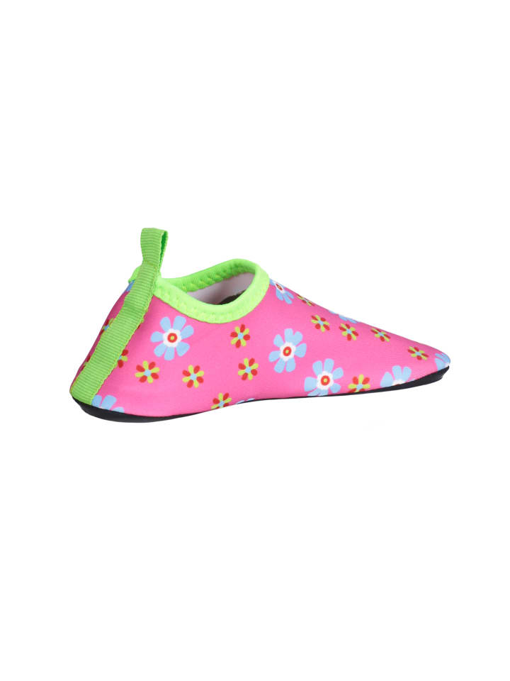 Playshoes Barfuß-Schuh Blumen in Pink günstig kaufen