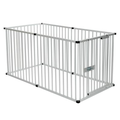 Welpenfreilaufgehege aus Aluminium