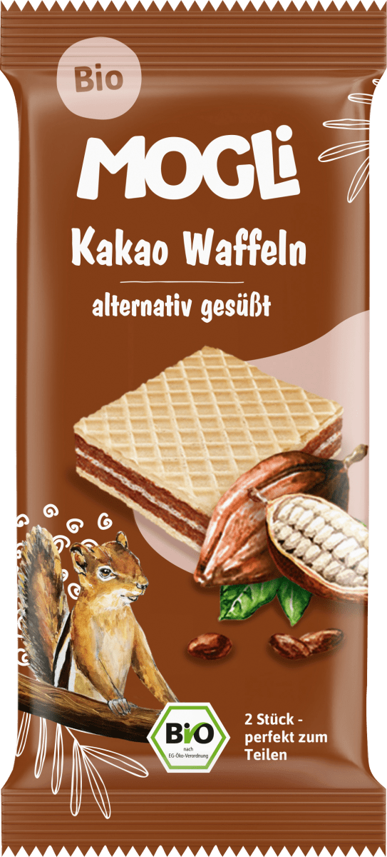 Kindersnack Kakao-Waffeln, 15 g