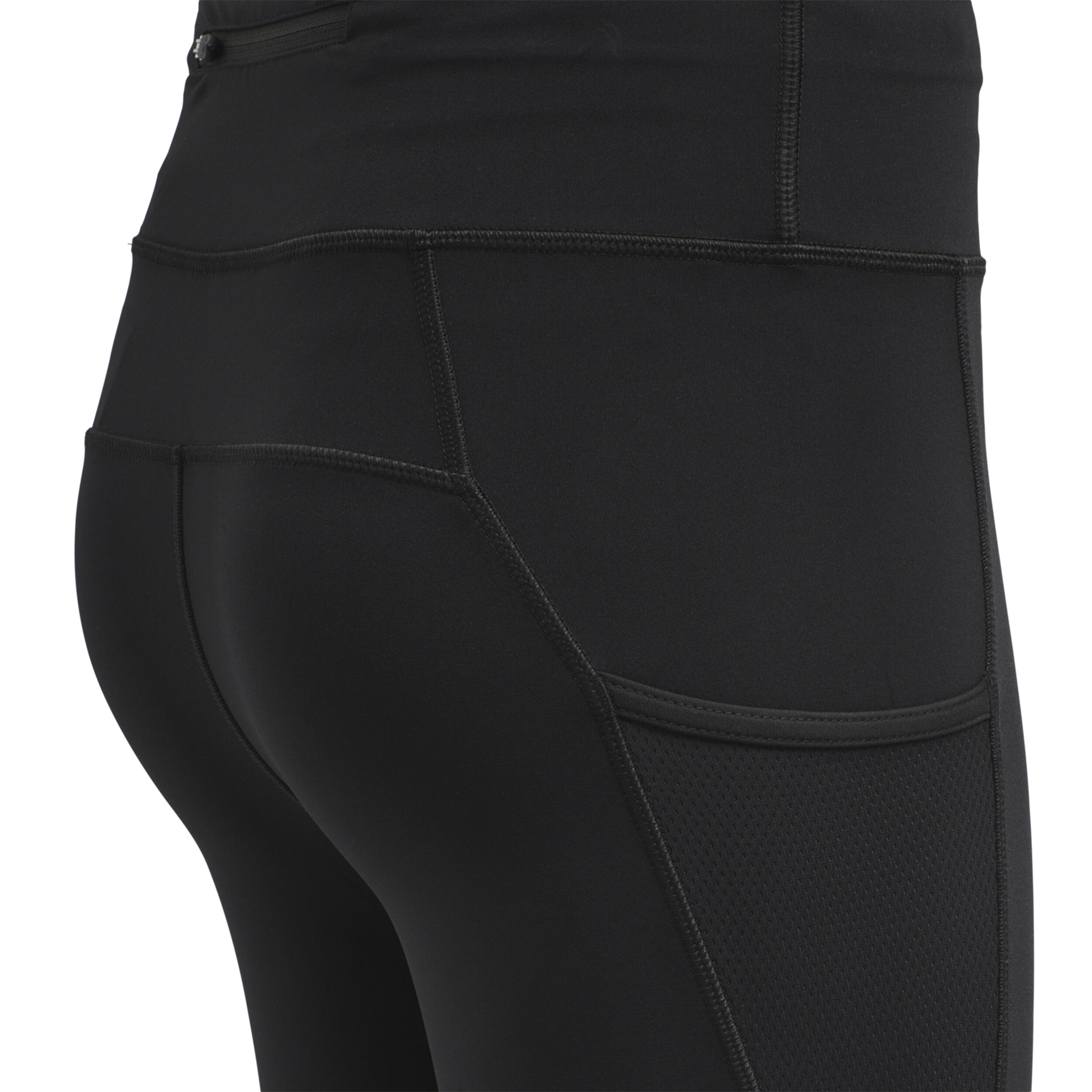 Highwaist Warm Tight Damen - Schwarz