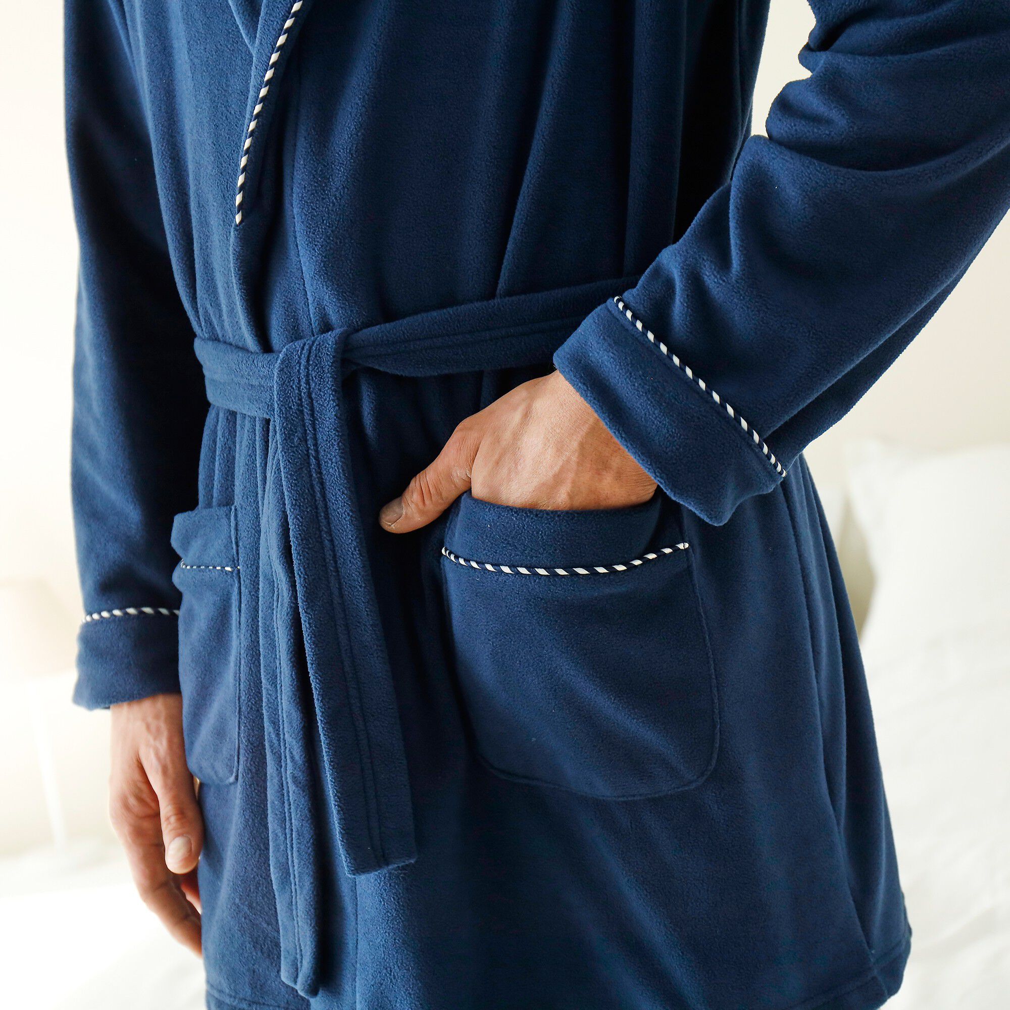 Veste d'intérieur maille polaire