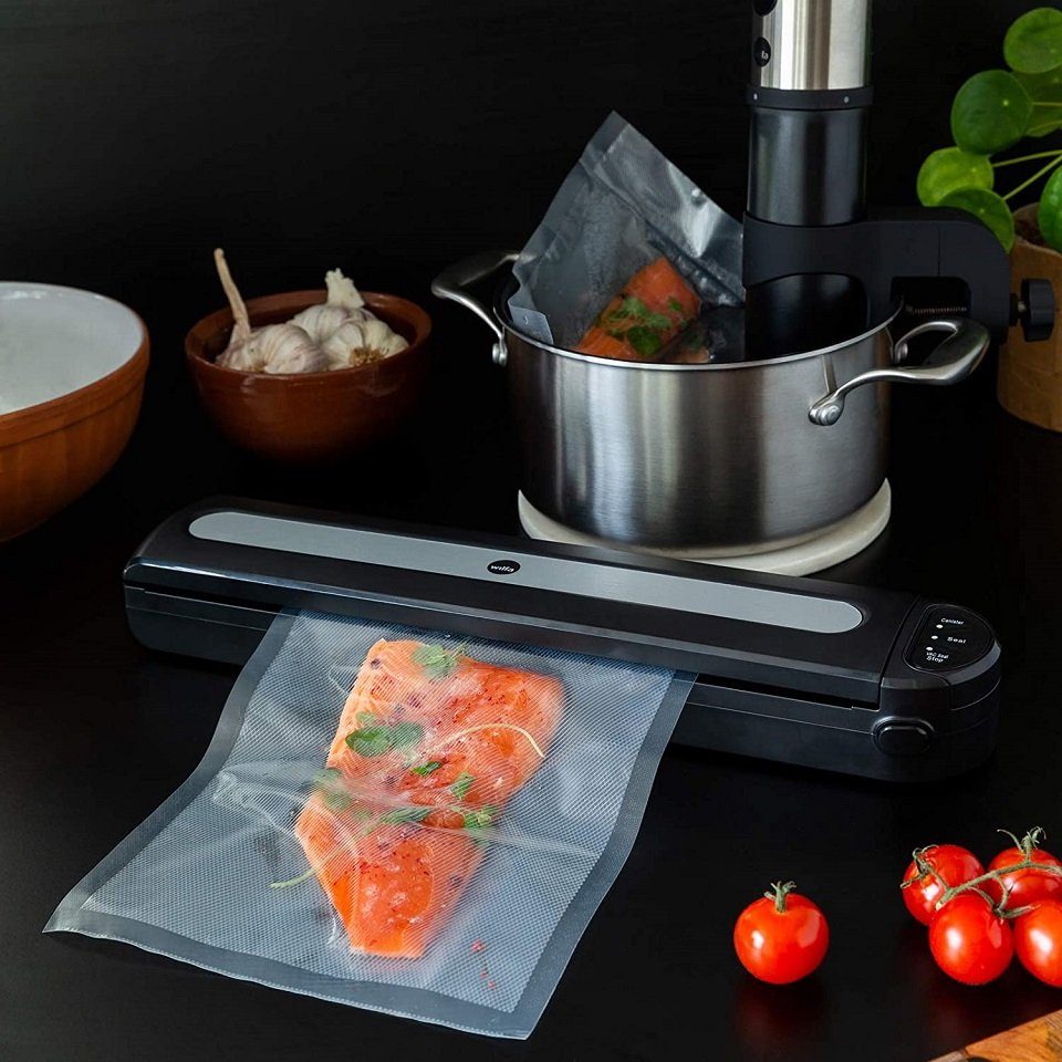 wilfa Vakuumierer TROUT, VS-0812B, 100,00W, geeignet für Sous Vide, 3 verschiedenen Modi