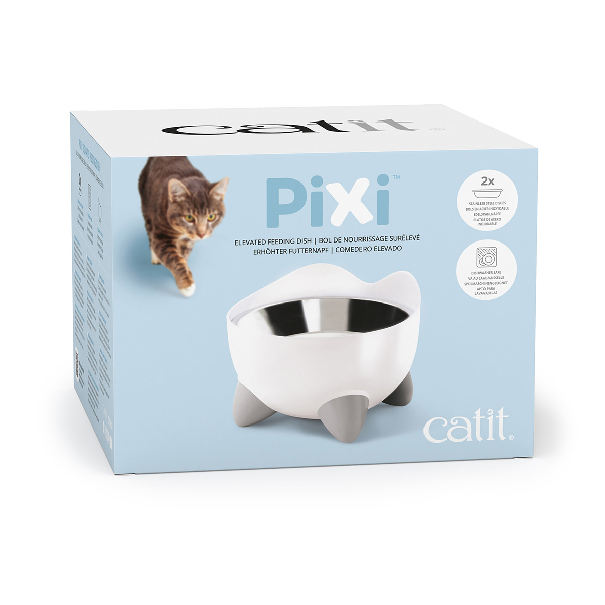 Catit Pixi Erhöhter Futternapf in weiß 200ml kaufen