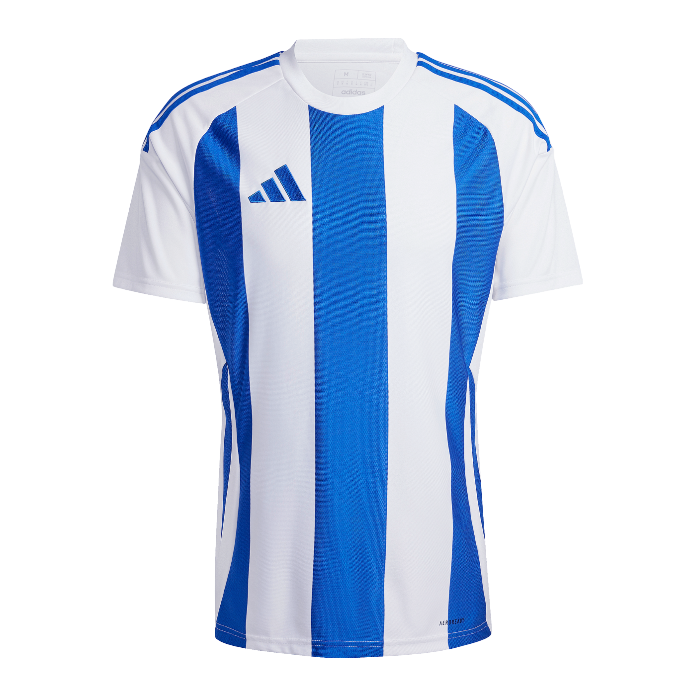 adidas Striped 24 Trikot Weiss Blau