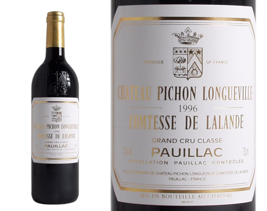 Château Pichon-Longueville Comtesse de Lalande 1996 Bordeaux Pauillac