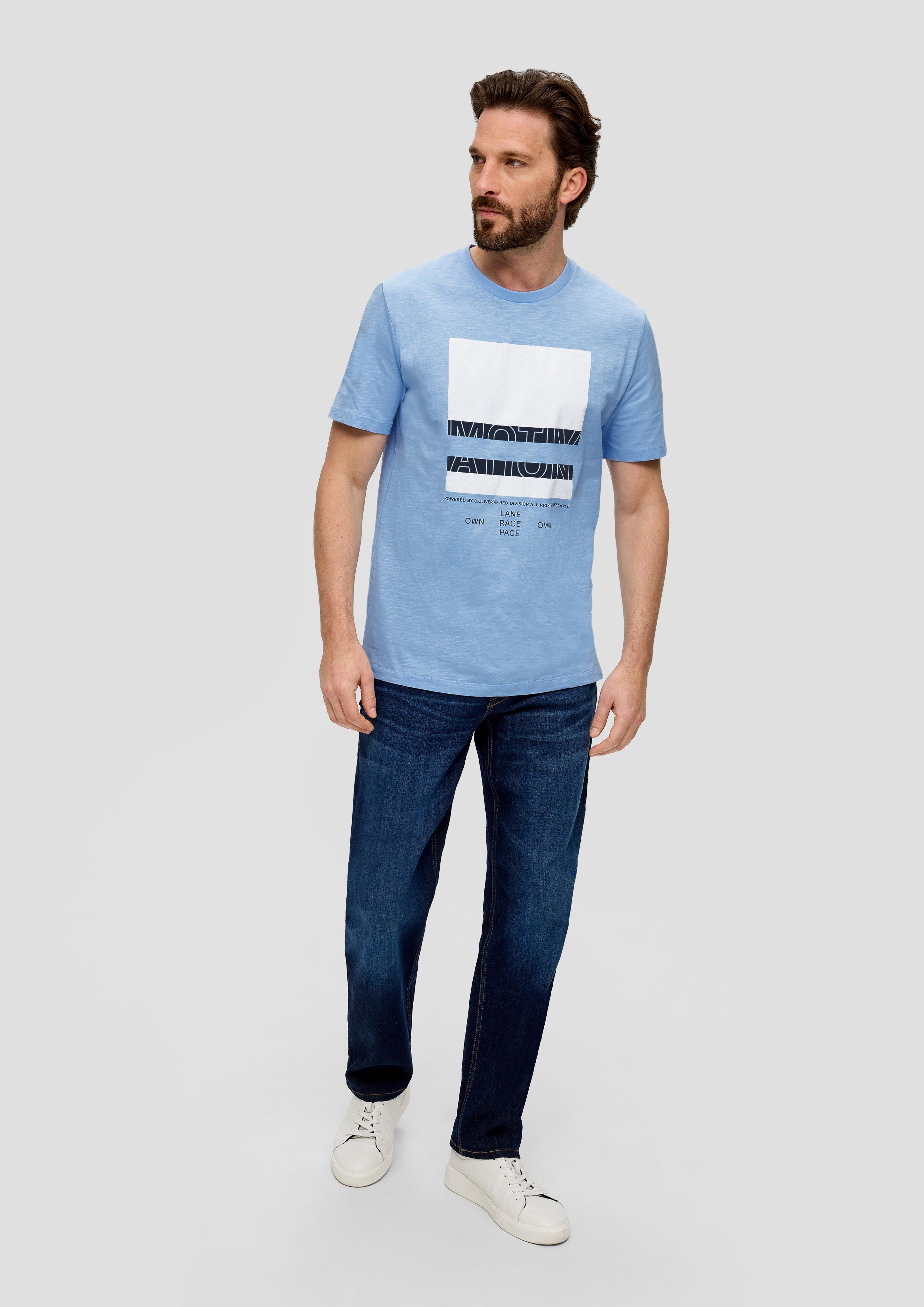 T-Shirt mit Frontprint  2141466-50D1