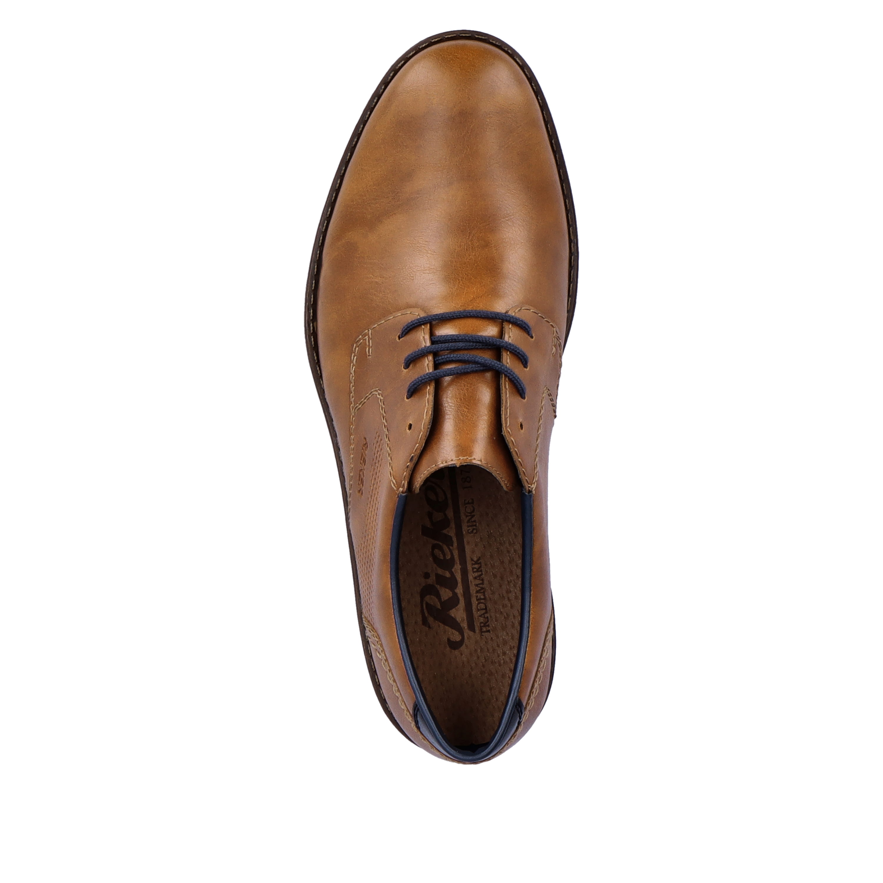 Rieker Herren Schnürschuhe nougatbraun