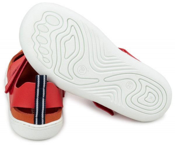 bLifestyle ~ Gerenuk Sandale Vegan ~ Feuerrot
