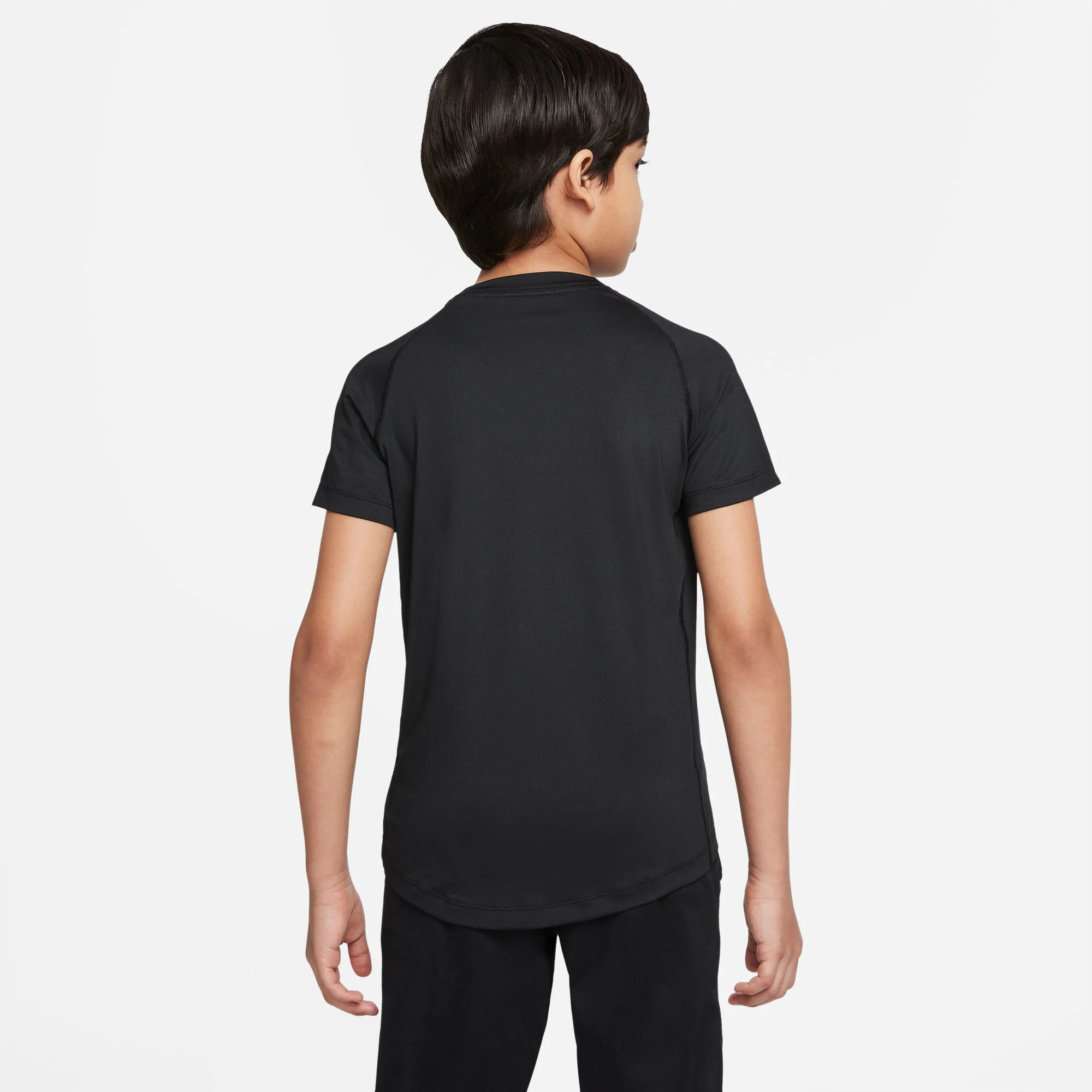 Dri-Fit Pro T-Shirt Jungen - Schwarz, Weiß