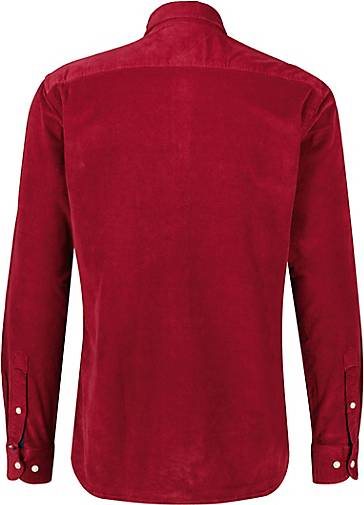 TOMMY HILFIGER Herren Cordhemd FLEX SOLID Regular Fit