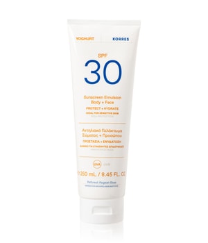 KORRES YOGHURT Sonnenschutz-Emulsion für Körper und Gesicht SPF30 Sonnenmilch-250 ml