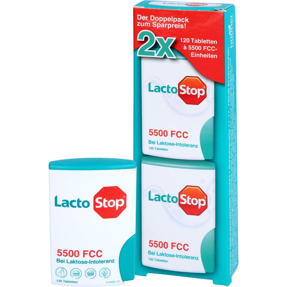 LACTOSTOP 5.500 FCC Tabletten Klickspender Dop.Pa.