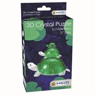 Crystal Puzzle: Schildkröten (37 Teile)