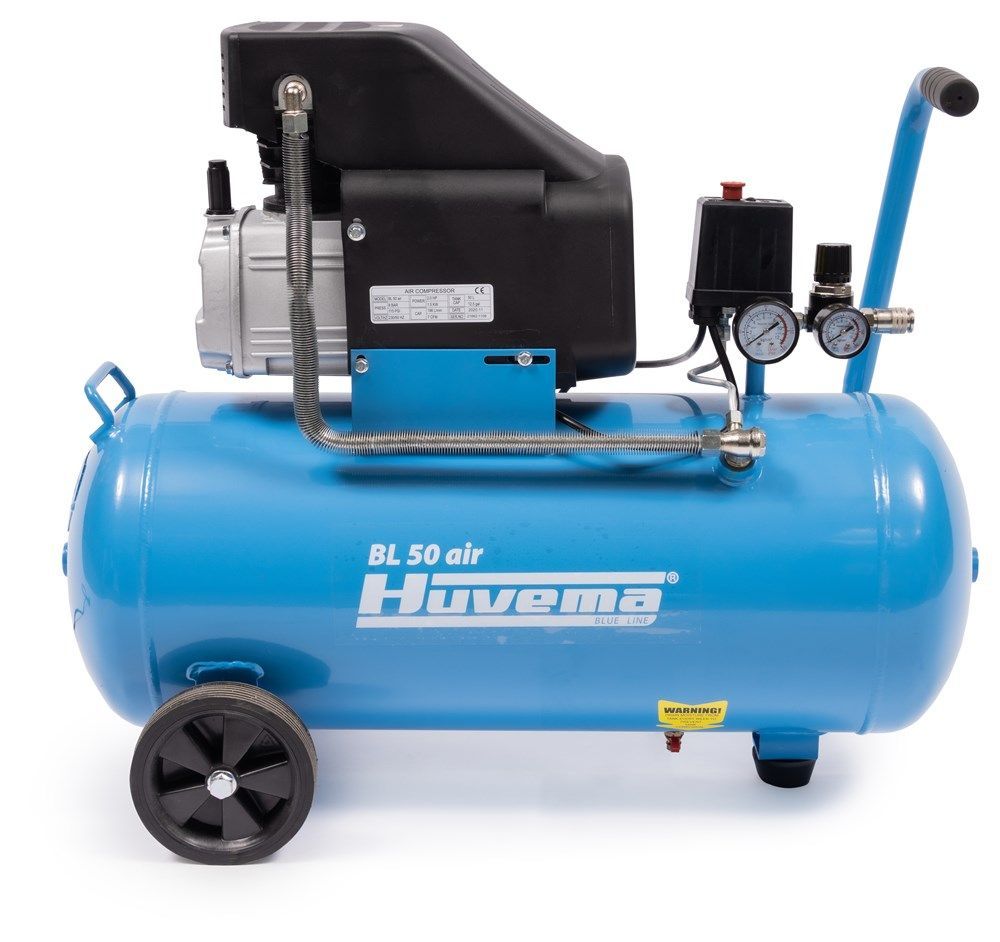 Huvema 21662 Ölgeschmierter Luftkompressor 50 Liter