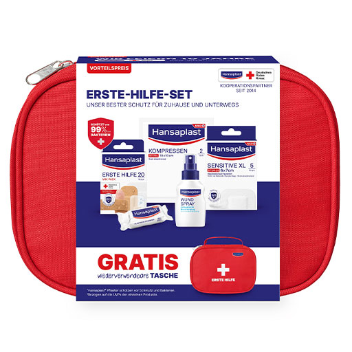 HANSAPLAST Set DRK Erste-Hilfe  1 St  Kombipackung