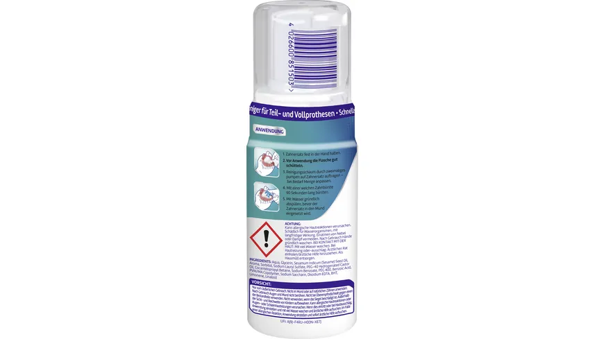 COREGA Reinigungsschaum 125 ml