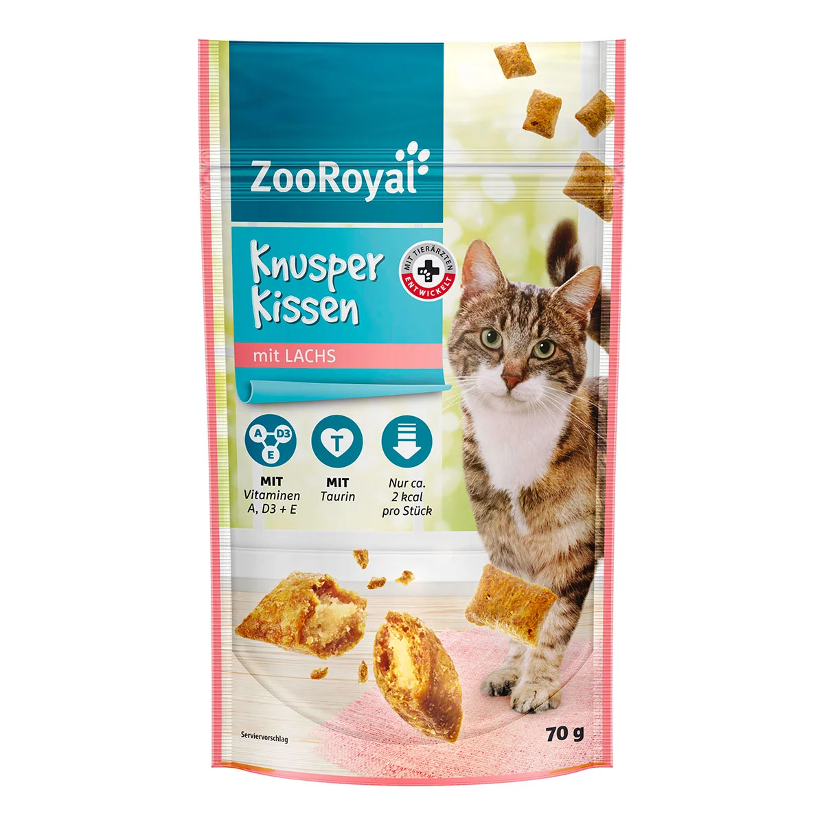 ZooRoyal Knusperkissen mit Lachs günstig kaufen