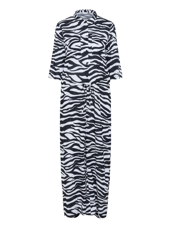 Kaffe Overall KAsanne in Black/Chalk Animal Print günstig kaufen