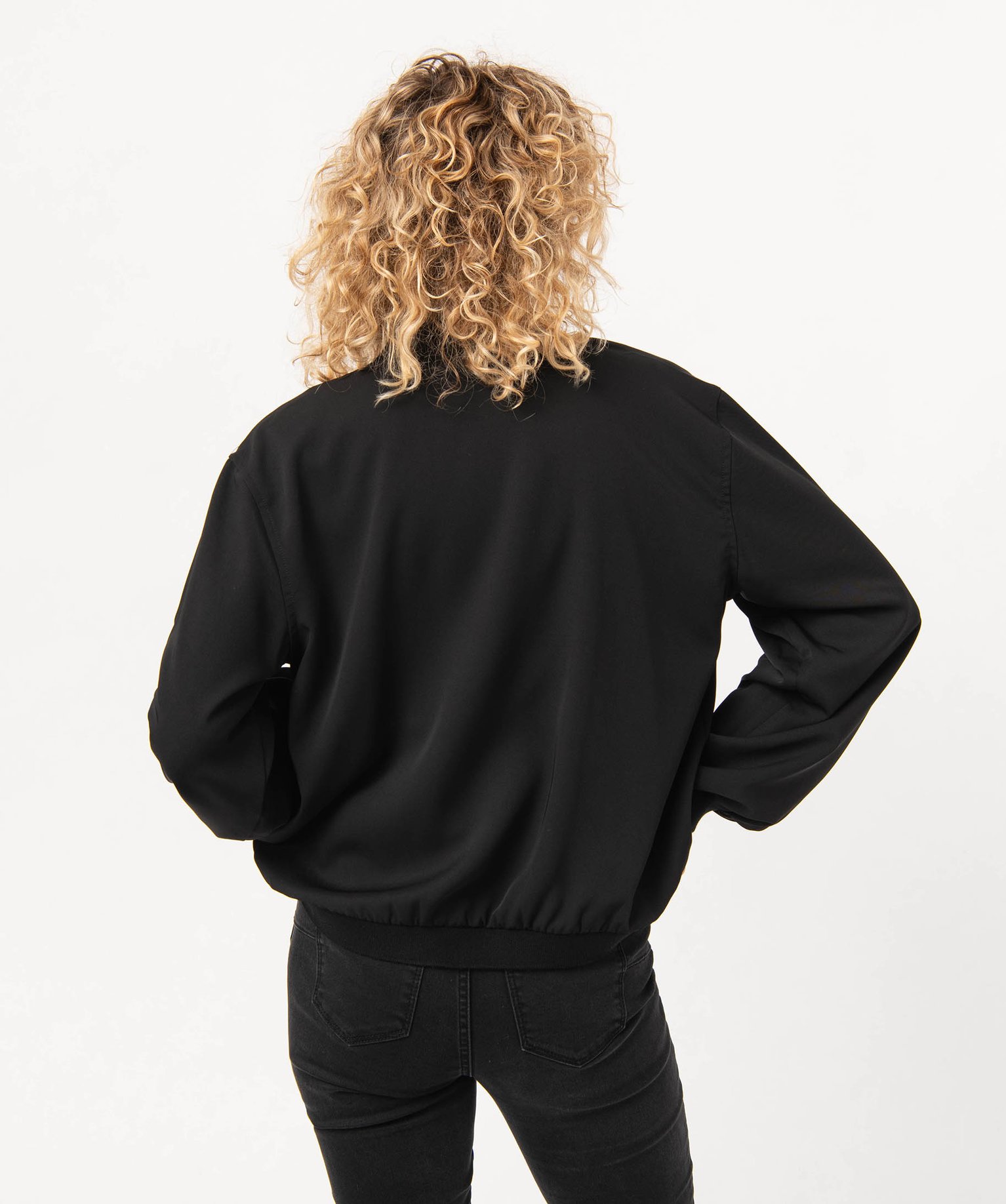 Chemise zippée faon blouson femme noir | GEMO