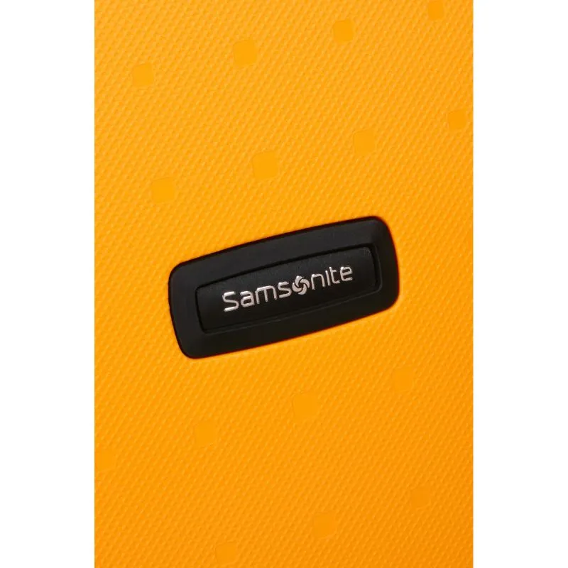 Samsonite S'CURE Spinner 69\/25 mit 4 Rollen M - HONEY YELLOW