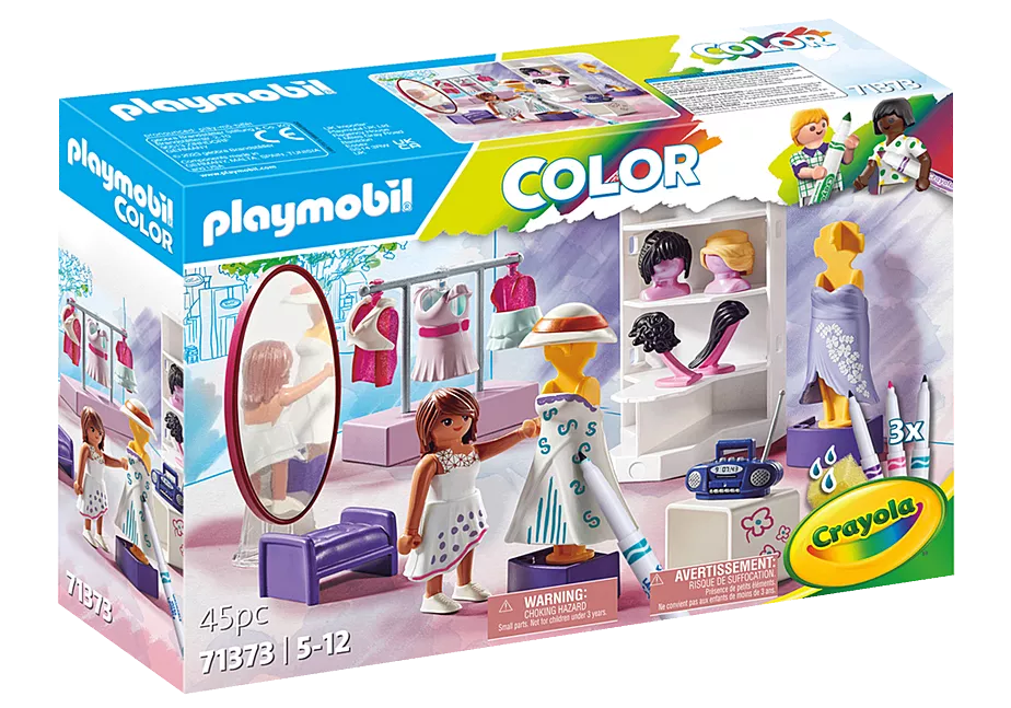 PLAYMOBIL Color: Fashion Design Set