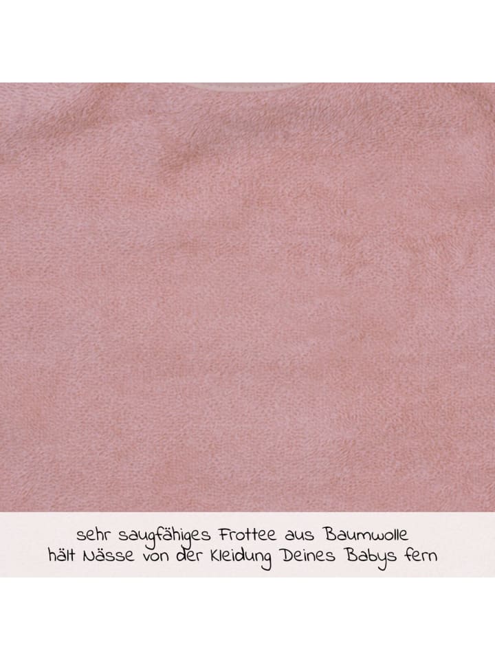 Wörner Riesen-Klettlätzchen 30 x 45 cm - Uni Erika in rosa günstig kaufen onesize