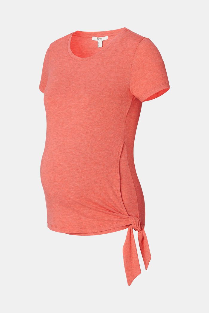 T-Shirt mit Stillfunktion und Bindedetail