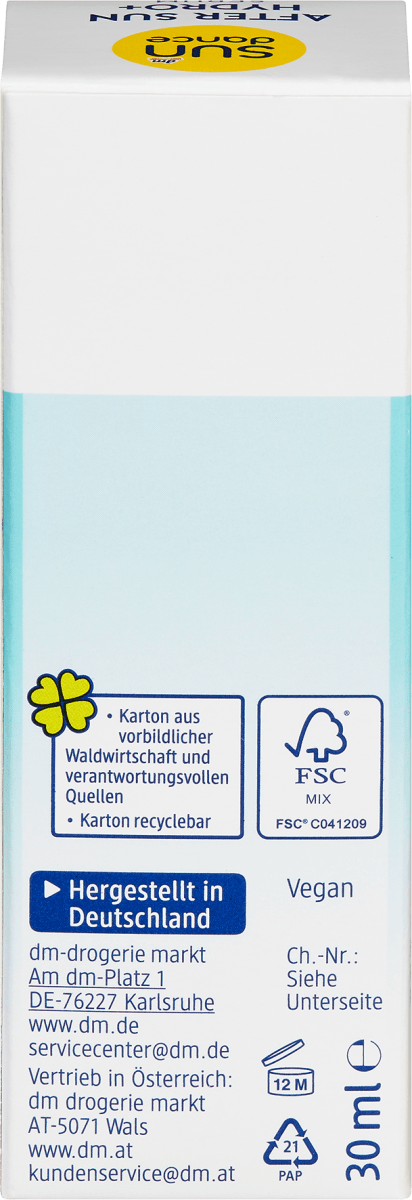 After SUN Hydro+, 30 ml, 30 ml