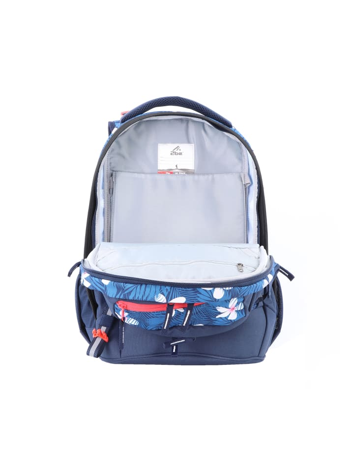 2Be Schulrucksack in blau-mehrfarbig günstig kaufen onesize