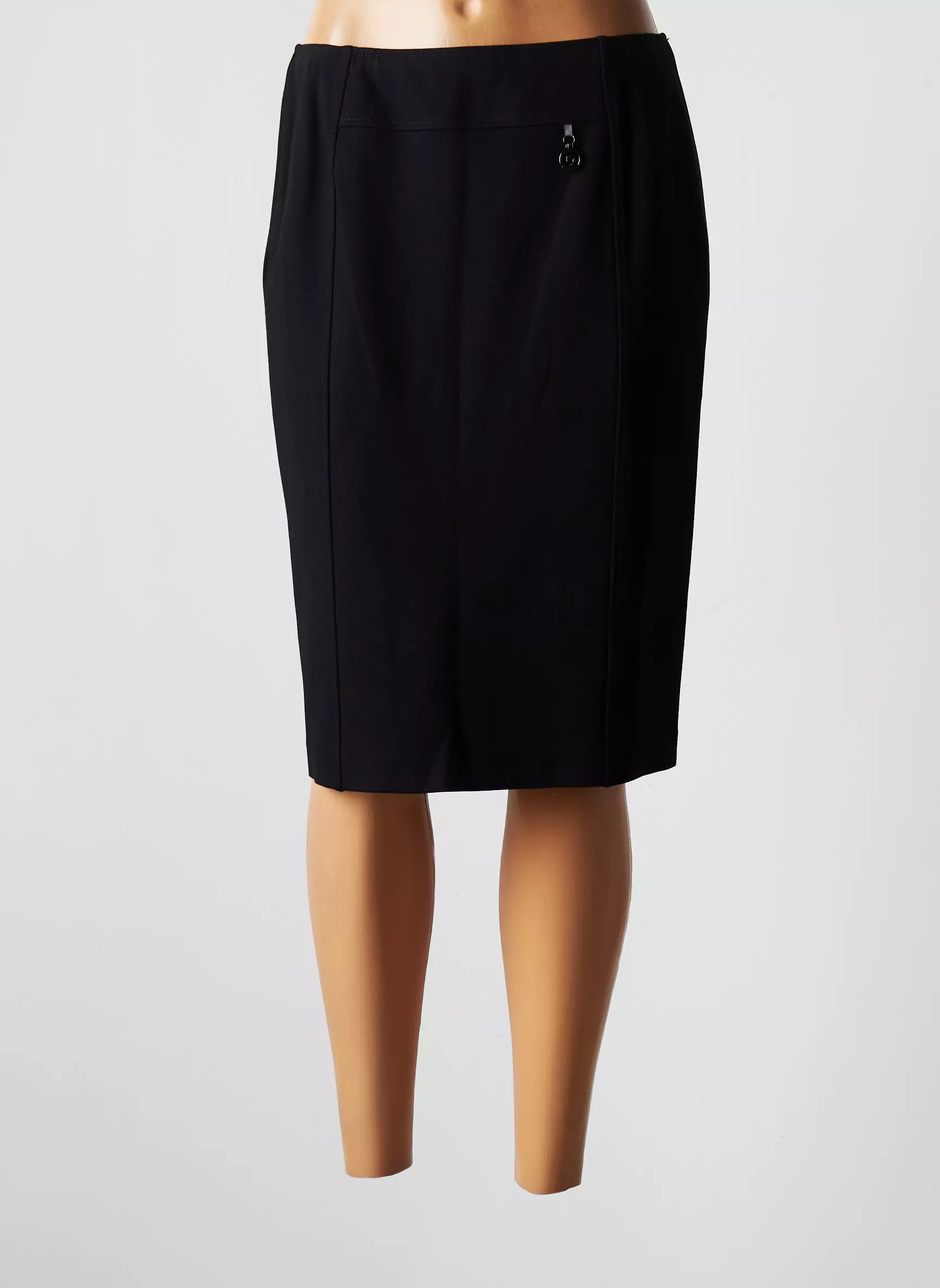 Sommermann Jupes Mi Longues Femme couleur noir