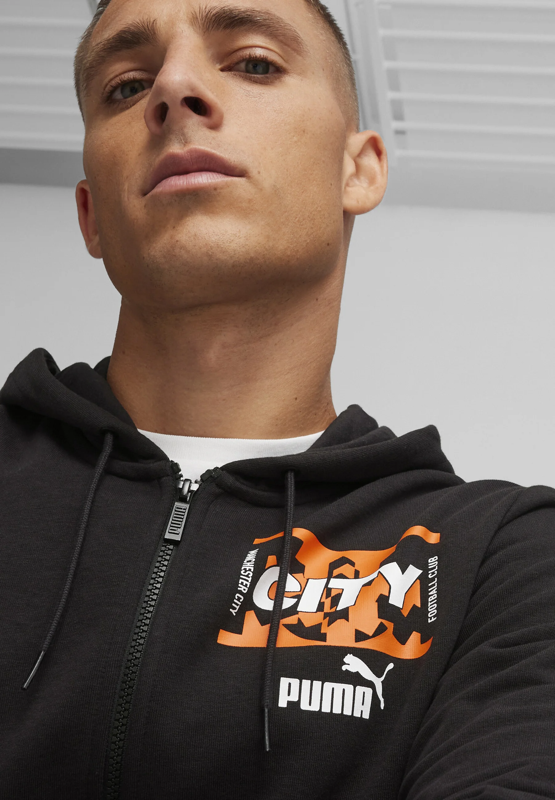 Puma MANCHESTER CITY FTBLICONS - Sudadera con cremallera