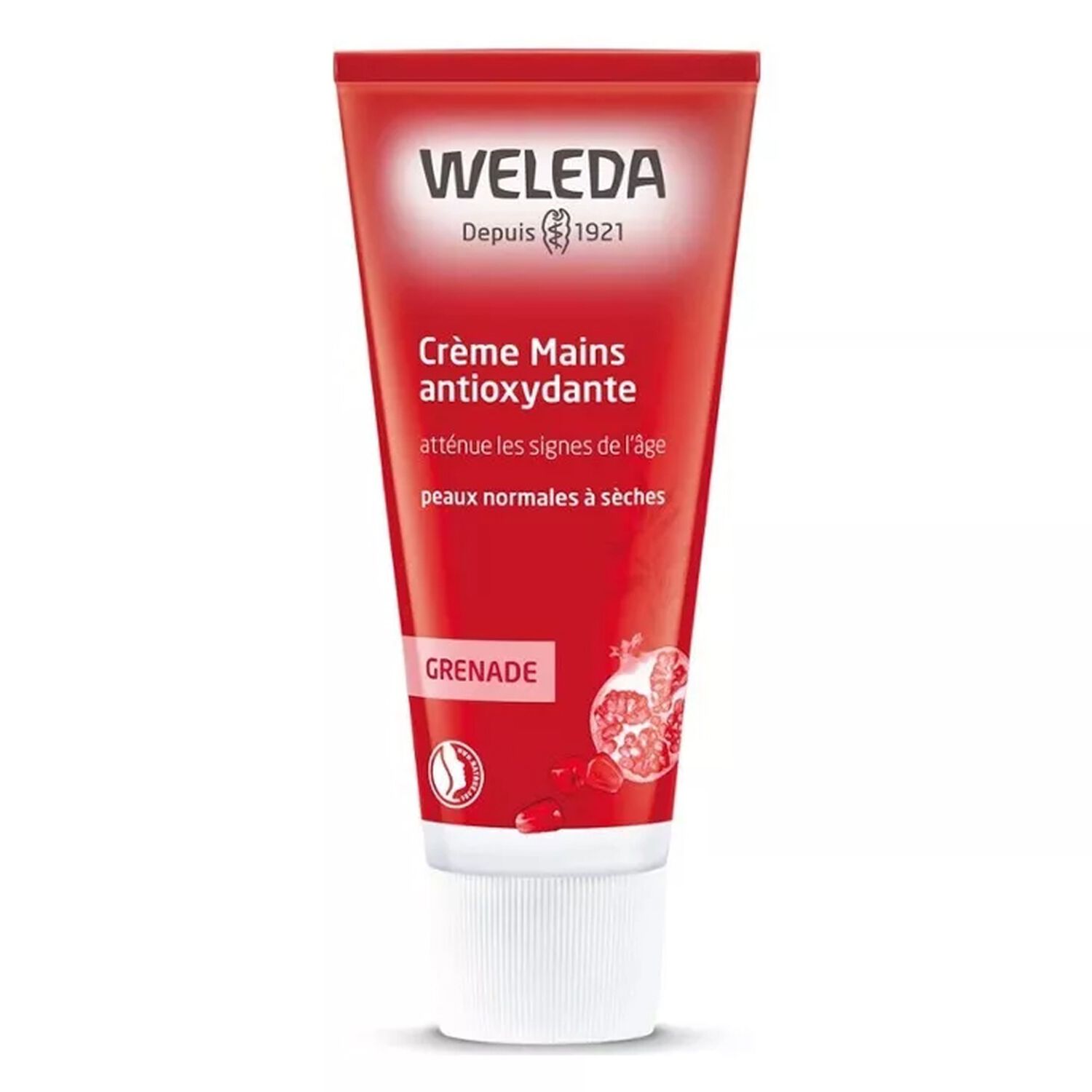 Weleda Grenade Crème Mains Antioxydante - Peaux Normales à Sèches - 50 ml