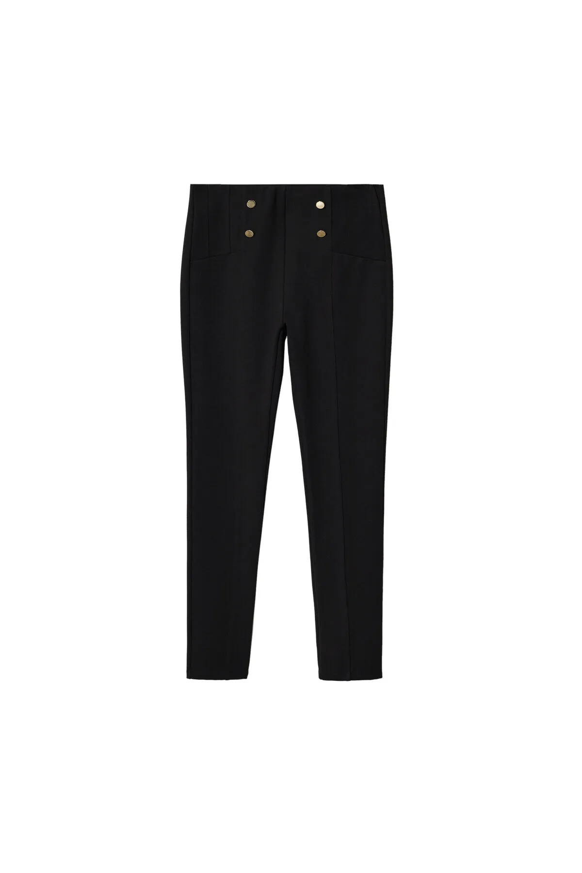 MANGO  Schwarze Damenstrumpfhose 37075823