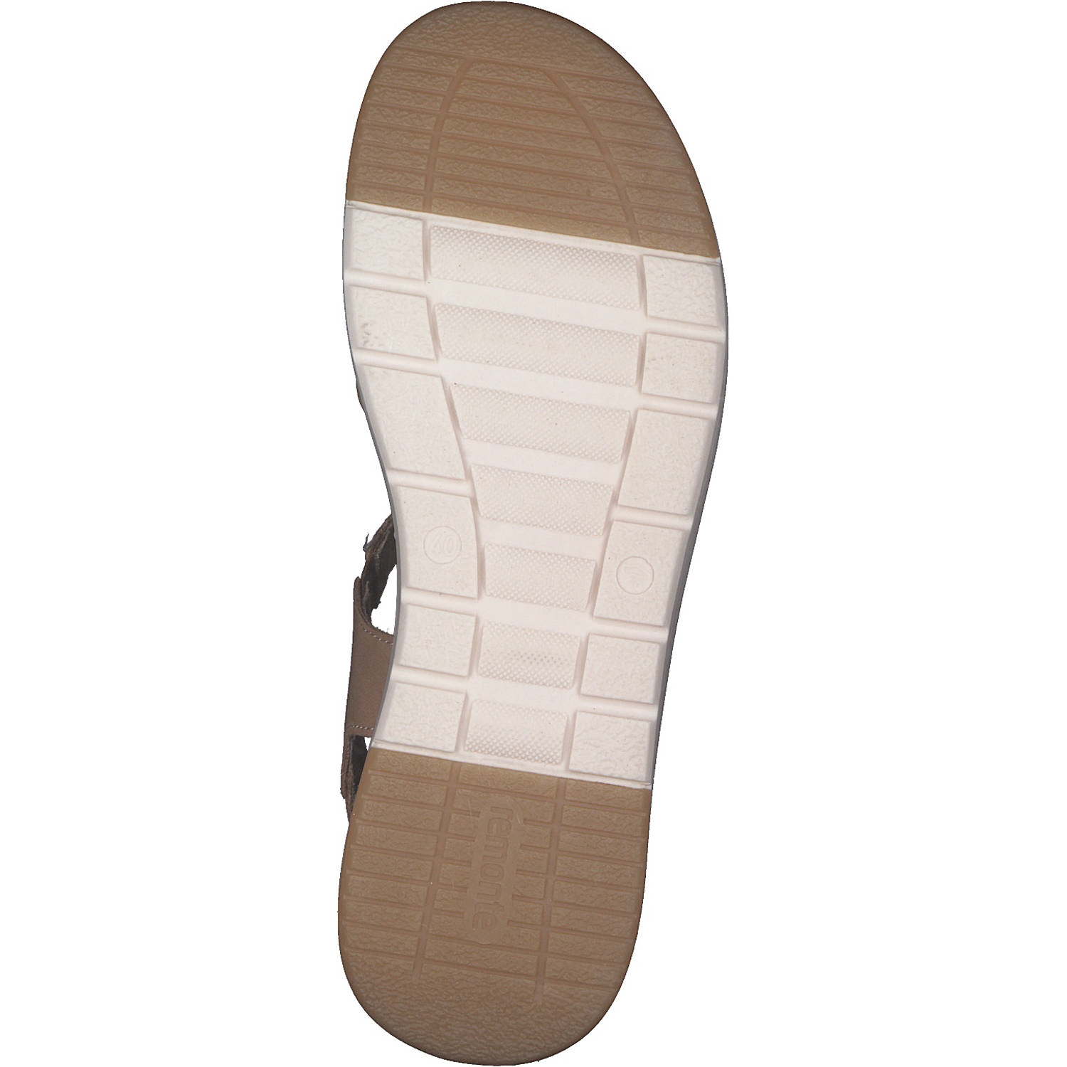 Remonte D9551, Klassische Sandalen, Damen, Beige