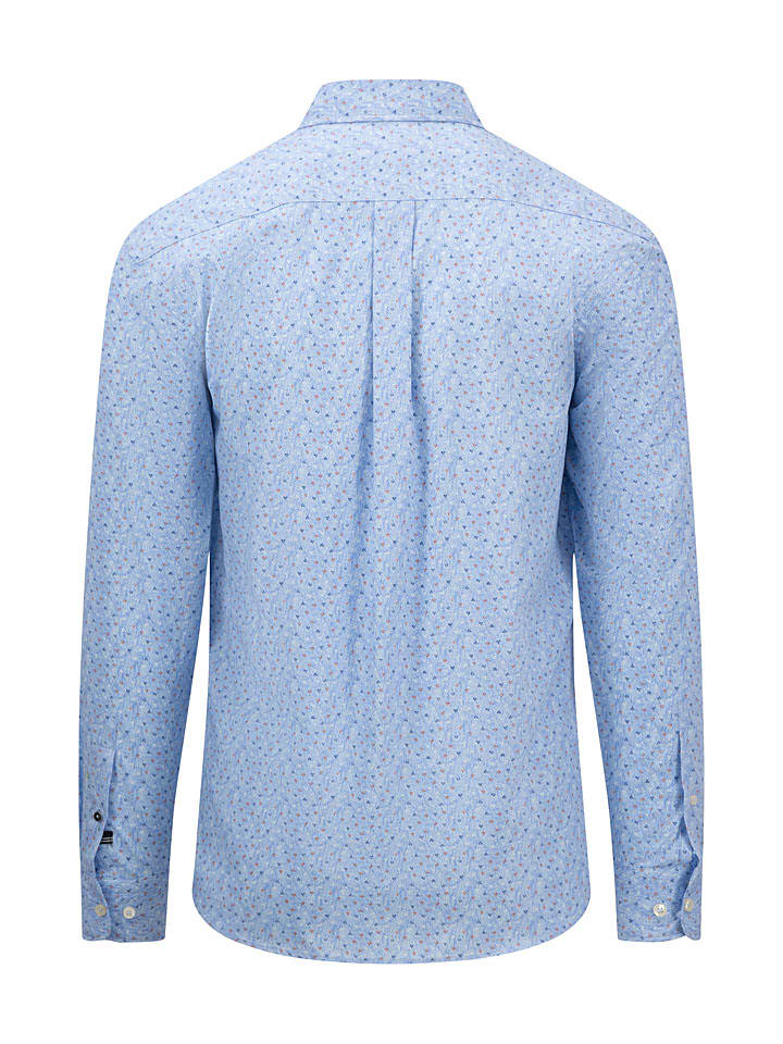 FYNCH-HATTON Hemd - Regular fit - in Hellblau/ Hellblau günstig kaufen