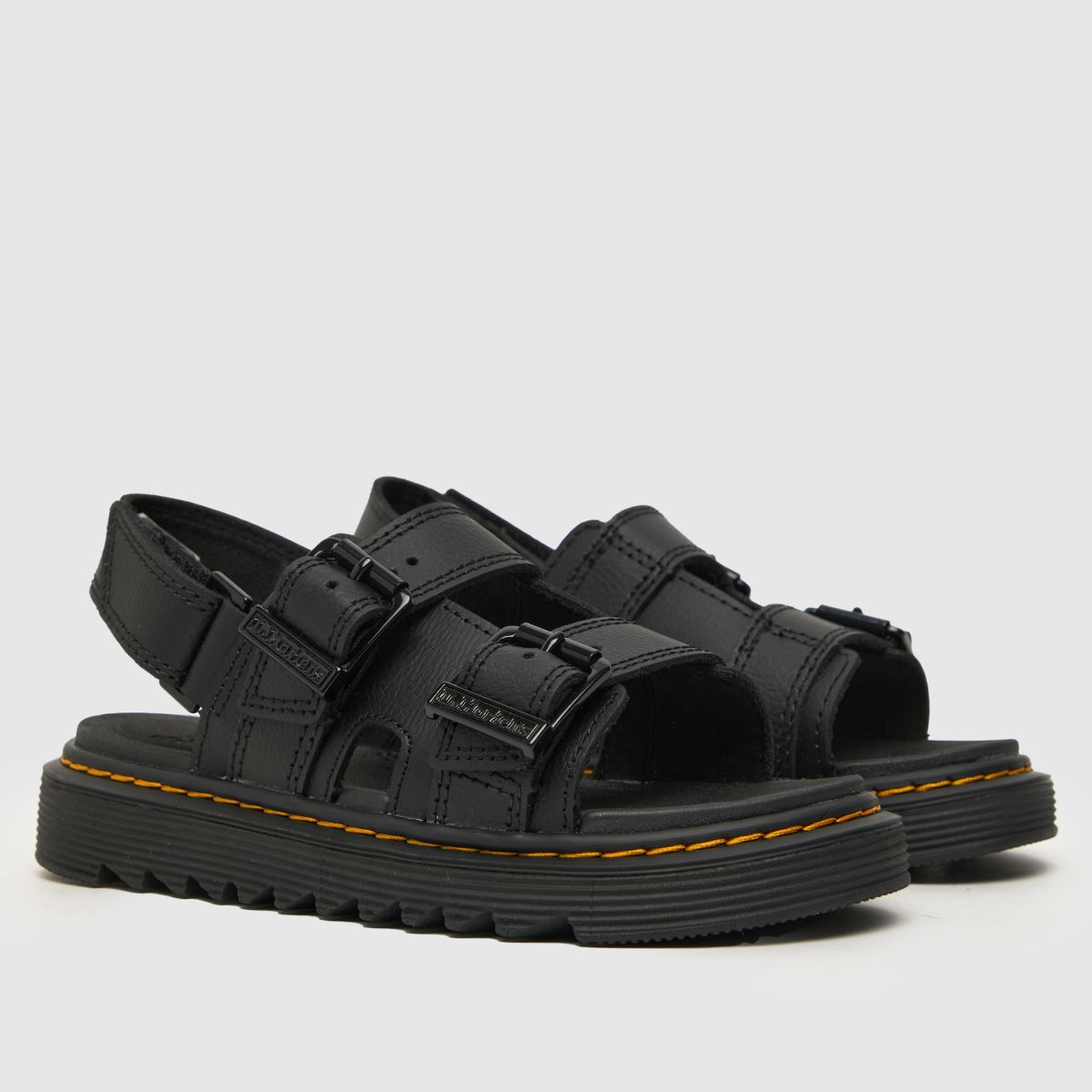 Dr. Martens fekete Varel Junior szandál