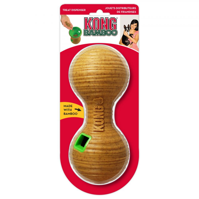 KONG Intelligenzspielzeug KONG Bamboo Snack-knochen