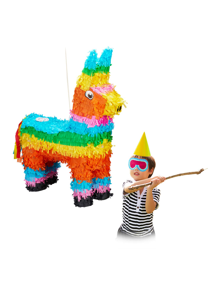 relaxdays Pinata Lama in Bunt günstig kaufen onesize