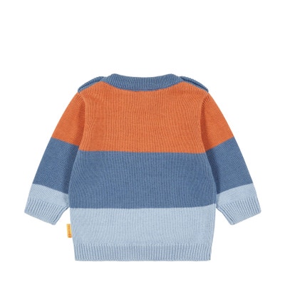Pullover, mittelblau für Jungs
