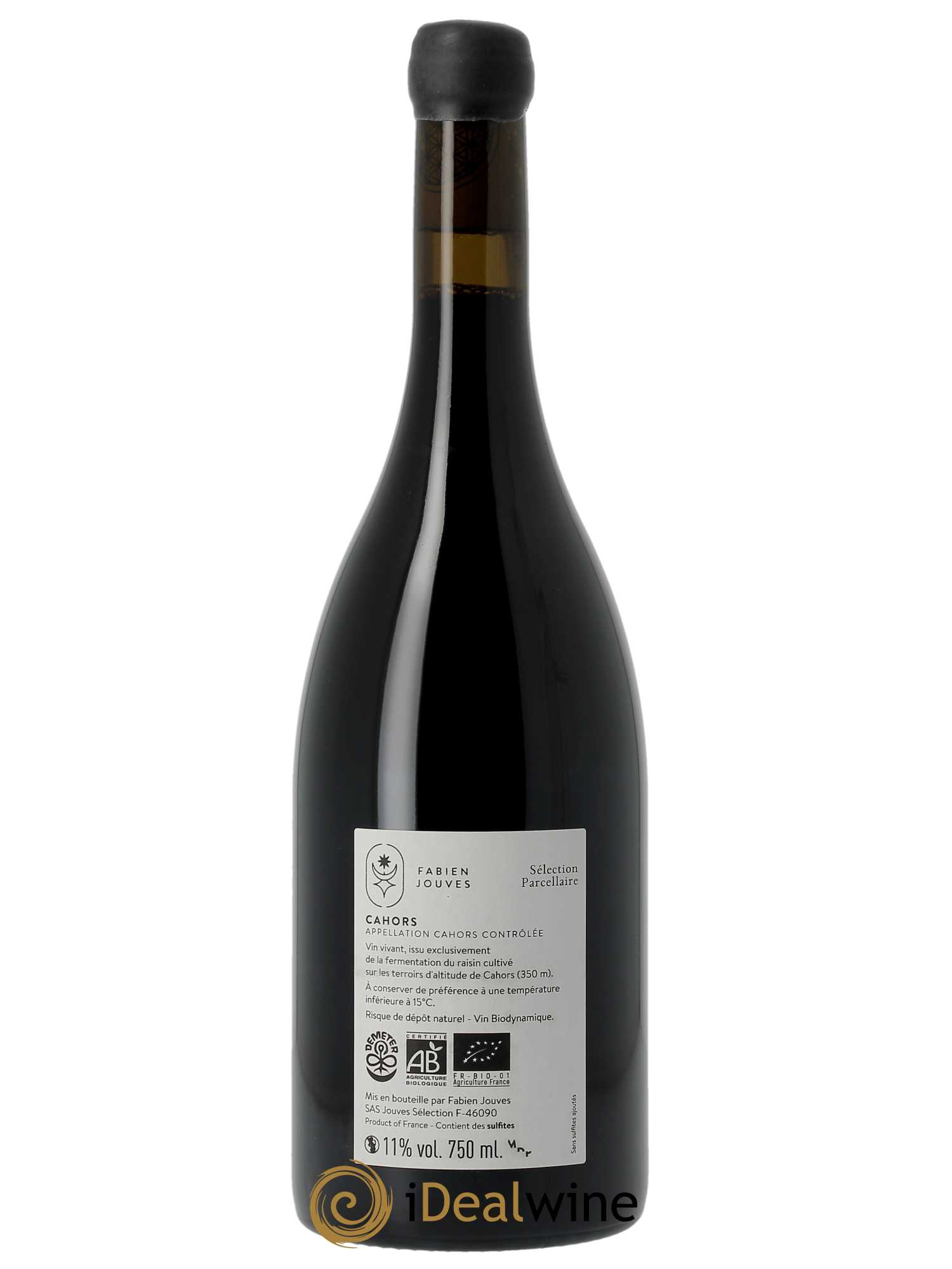 Cahors Mas Del Périé Bloc B763 Fabien Jouves  2021 - Lot de 1 Bouteille