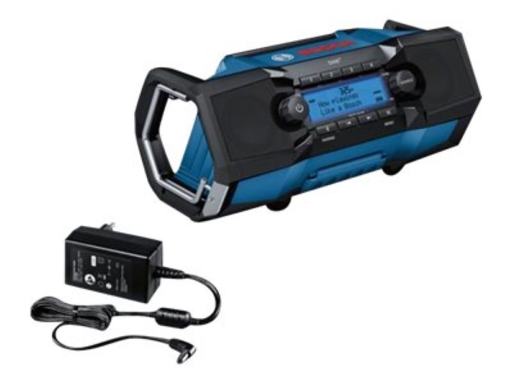 BOSCH 06014A3100 GPB 18V-2 SC Professional - DAB - Bluetooth Baustellenradio (Digitalradio (DAB), FM, DAB)