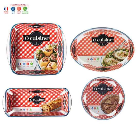 Γυάλινο πιάτο O cuisine