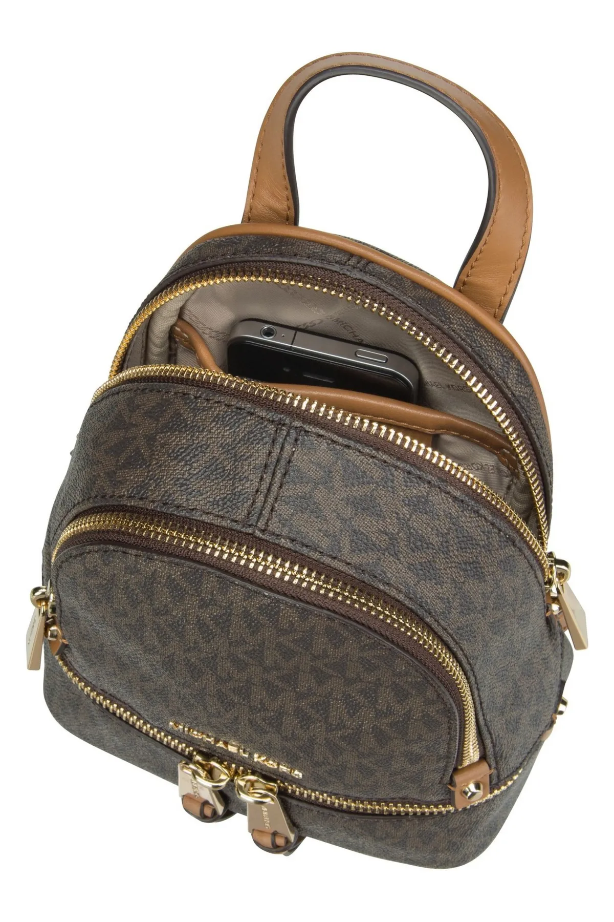 Michael Kors  Rucksack / Daypack Rhea Zip XS Messenger Rucksack MK Signature