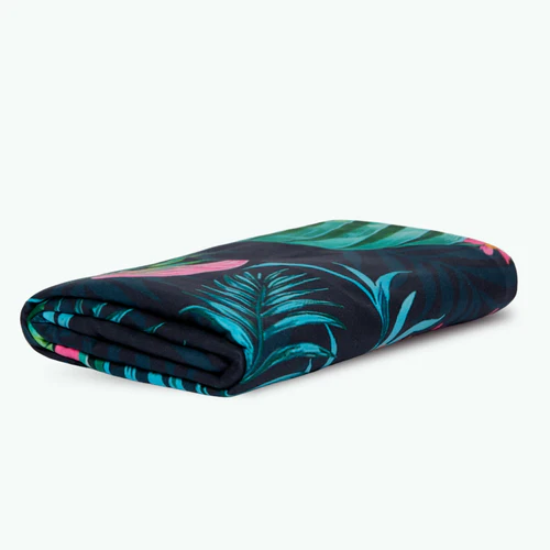 La Perle - Blue Rectangular Microfiber Towel
