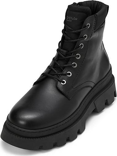 Marc O'Polo Schnürstiefel mit gepolstertem Schaftrand