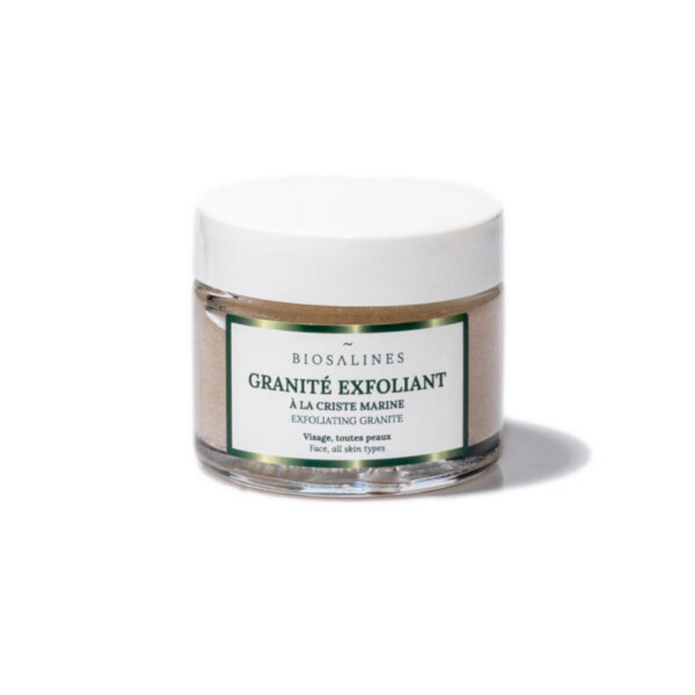 biosalines ocean beauty Granité Exfoliant à la Criste Marine gammage visage
